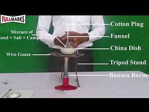 Lab Manual Science CBSE Class 9 Experiment No. 3 (Sepration of Mixture)