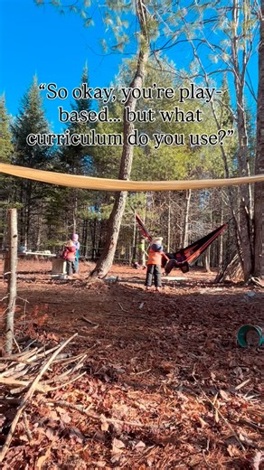 Here’s a tiny vignette from today — and a reminder of why I’ll always trust play over anything adult-designed. One child is gently swinging another in a hammock, fully immersed in a world they’ve imagined together. They’re negotiating roles, naming feelings, tending to each other’s comfort, and building storylines that grow more layered with every push and pause. A few yards away, two more children have built a full “restaurant” from long boards, wooden spools, and loose parts — sun on their bac