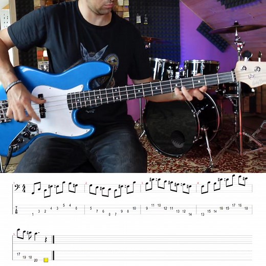 13. Quick Bass Lesson with TAB 🎸 🎯 Don’t want to miss future lessons? Subscribe to my YouTube channel: 👉 https://www.youtube.com/@janfirekbassplayer #QuickBassLesson #BassGuitar #BassLesson #BassPractice #BassTabs #BeginnerBass #FingerExercise #BassGroove #BassTechnique #BassTips #MusicPractice #GuitarReels #BassPlayer #ShortLesson #BassDaily | Ján Firek