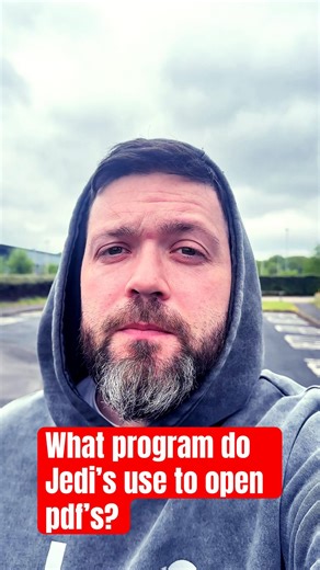 What program do Jedi’s use to open pdf’s?