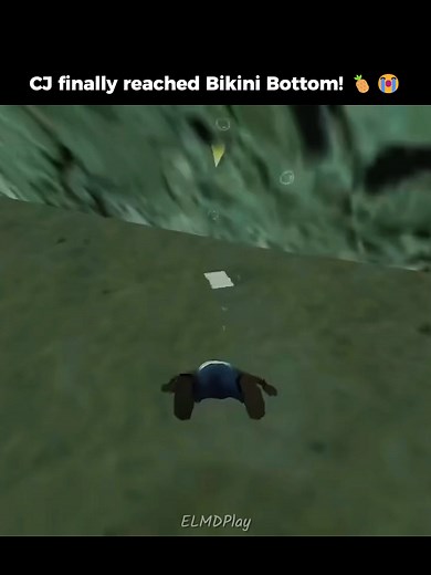 CJ Arrives in Bikini Bottom! GTA San Andreas SpongeBob Mod