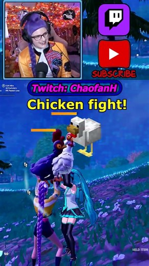 We played Chicken Royale in Fortnite Delulu 🤣🐔🍗| ChaofanH on #twitch