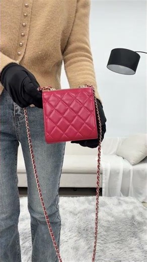 [Used Luxury Goods LIVE Shopping] Used Chanel AP2301 Trendy CC Mini Chain Wallet Shoulder Crossbo...