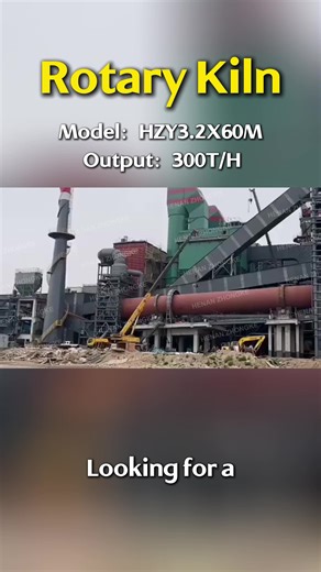 Energy-saving rotary kiln with waste heat recovery system. Automatic temperature control for stable and efficient operation. #EnergySaving #IndustrialAutomation #EnvironmentalEquipment #KilnSystem