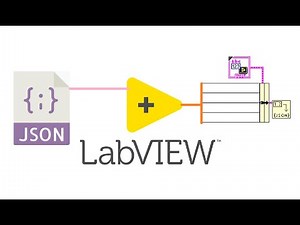 Como ler e escrever JSON no LabVIEW (How to read and write JSON functions in LabVIEW)