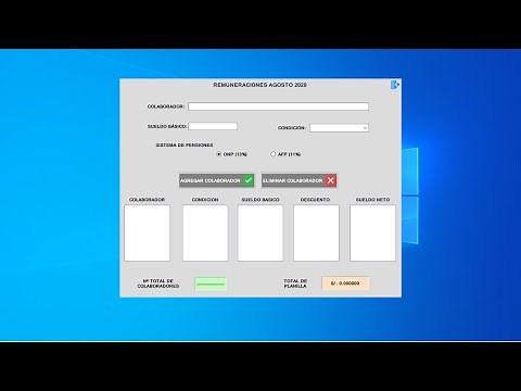 SUMAR SUELDOS Y CONTAR ELEMENTOS DE UN LISTBOX EN C#.NET WINDOW FORM