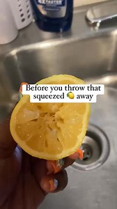74K views · 256 reactions | Before you throw that squeezed lemon...