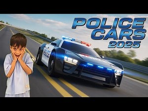 Top 10 Fastest Police Cars in the World 2025 🚔 | Supercars Used by Police | Fastest Cop Cars Ever!