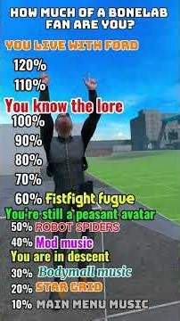 How much of a bonelab fan are you #vr #bonelab #bonelabmods #virtualreality #funny