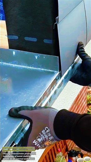 Metal Sheet Installation Process – Ensuring Perfect Panel Alignment