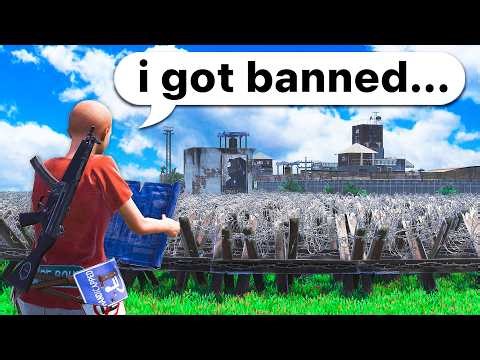 I Ruined the Safezone with Metal Barricades in Rust