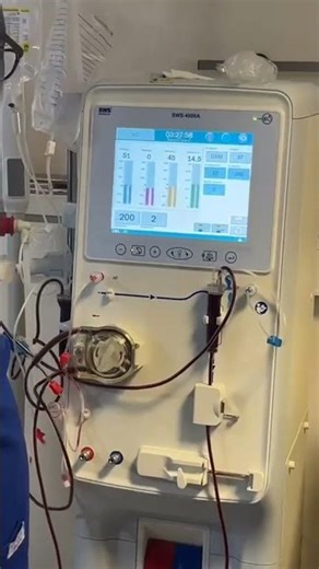 SWS-4000 dialysis machine during Installation