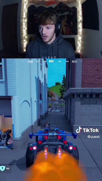 I cant believe the OCTANE is in @Fortnite Official ! #epicpartner #fortnitexoctane #rocketleague #uuest