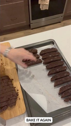 Gluten-Free Double Chocolate Biscotti #recipe #glutenfreebaking #biscotti