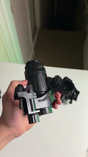 We literally made the most affordable night vision goggles EVER 😎 #toys #nightvision #nerf #camping