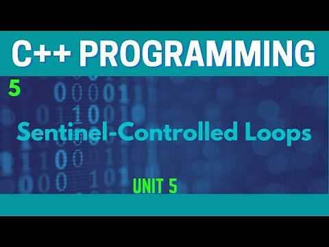 Sentinel-Controlled Loops in C++ (Urdu/Hindi)