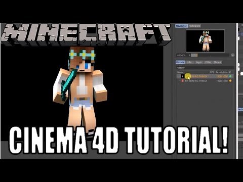 MINECRAFT | EASY CINEMA 4D TUTORIAL