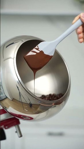 Chocolate Covered Espresso Beans☕ #chocolate #cooking #aieve #dragee #espresso #chocolateespresso