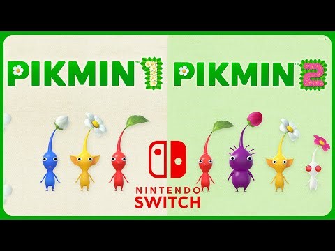 Pikmin 1 & Pikmin 2 - Nintendo Switch Gameplay