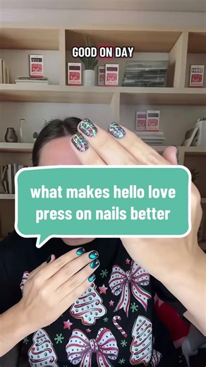 Discover Hello Love Luxury Press On Nails