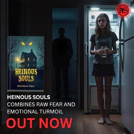 Heinous Souls by, Nicholas Selk Visit www.NicholasSelk.Net for more! The walls are whispering again. Not words—just breathing. Wet, heavy, human breathing. Sebastian tried to drown it out with music, but every song ends the same way—with his name. He’s starting to understand that he never found this house. It found him. Visit www.NicholasSelk.net Follow @HeinousSouls | Heinous Souls