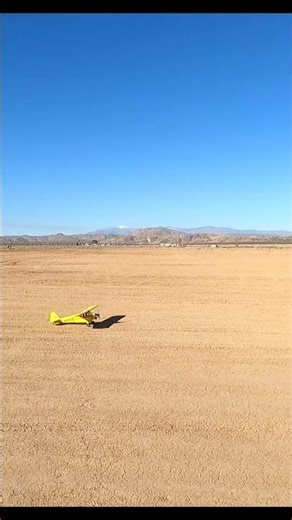 🟡 Piper Cub Smooth Takeoff | Tight Runway, No Mistakes 😅✈️