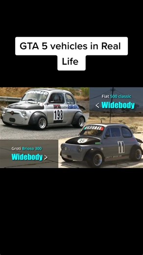 GTA 5 Vehicles in Real Life - Franklin's Fiat 500