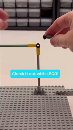 Learn about steel connections with LEGO!