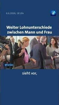 Deutschland bremst bei EU-Richtlinie #tagesschau #nachrichten #equalpay #gleichberechtigung