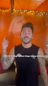 Day 7 of finding random things to play drums on until I hit 20K | Lou Vecchio