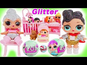 LOL Surprise Dolls + Lil Sisters Night Time Routine