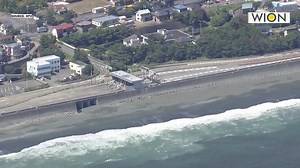 6.7M views · 36K reactions | Tsunami waves hit Kanagawa and Chiba in Japan after a powerful, 8.8-magnitude earthquake struck off the coast of Russia . . . . . . #WIONUncut #Russia #Earthquake #Japan #Tsunami | WION | Facebook