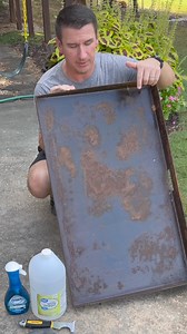 1.8M views · 12K reactions | Share this with your friends who need to restore their griddle! Griddle restoration can be a very rewarding task! I was happy to help out one of our local schools get their griddle ready for the new season! #griddle #restoration #renew #cleaning #satisfying #rustremoval #blackstoncleaning #griddlerestoration #restoringagriddle #removingrust | Grill This Smoke That | Facebook