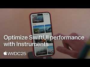 WWDC25: Optimize SwiftUI performance with Instruments | Apple