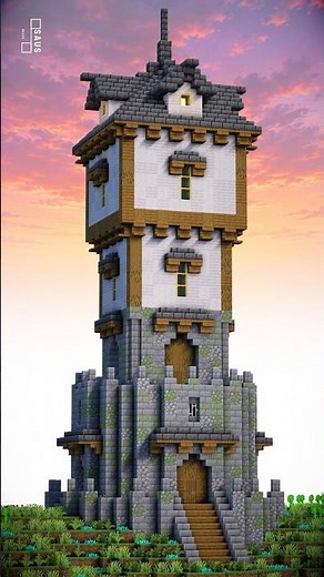 Minecraft Fantasy Watchtower Build 🏰