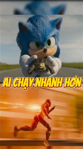 Solving the question: Sonic vs. Flash in a race? Who is faster? #jpmain