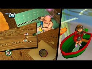 Micro Machines ... (GameCube) Gameplay