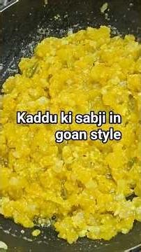 Goan Style Pumpkin Vegetable #Konkani Recipe #Goan Recipe