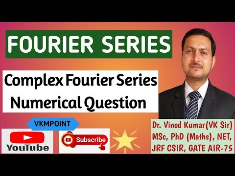 Complex Fourier Series |Numerical Question | fourier series engineering mathematics | endsemvkmpoint