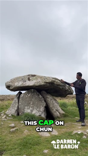 Darren Le Baron on Instagram: "Did you know that Chûn Quoit is one of the best preserved of all Neolithic quoits (also called dolmens or cromlechs) in Cornwall? Positioned high on the exposed north coast of Cornwall, Chun Quoit is remarkable for being the only dolmen in the area to have retained its capstone in its original setting around 5000 years after its inauguration, the four supporting stones (1.5m in height) still forming a box-like chamber. Furthermore, unlike other Penwith quoits, the