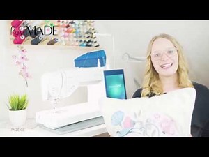 Kissen nähen und sticken ohne Reißverschluss - RosiMADE