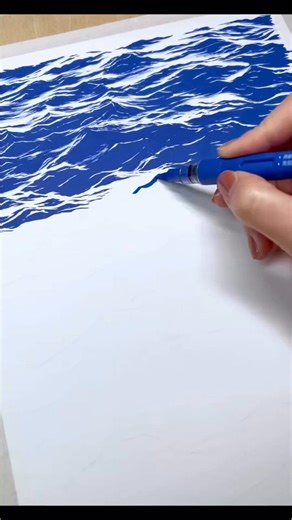 The movement in these waves is incredible 🌊💙by tajmuhammadk306