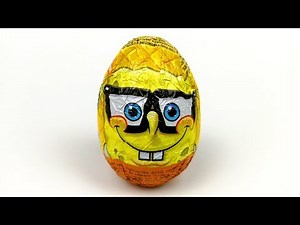 SpongeBob SquarePants Kinder Surprise Egg Nickelodeon Bob Esponja سبونج بوب سكوير بانتس