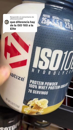 Diferencia entre ISO 100 y Elite: ¿Cuál elegir para tu rutina fitness?
