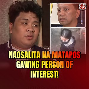 358K views · 4.5K reactions | 'Di inasahan ng marami ang kanyang mga naging pahayag matapos siyang gawing Person of interest! | Pinoy Secret Files | Facebook