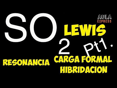 Estructura de Lewis SO2 | Carga formal | Hibridación | Resonancia Par AULAEXPRESS