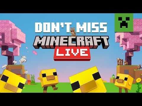 WHY YOU CAN'T MISS MINECRAFT LIVE - MARCH 2026!