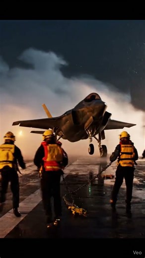 F-35 Lightning II Almost Falls, Crew Saves the Landing in Storm 🚁💥