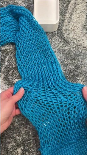 Just Dropping Stitches- new drop stitch scarf tutorial available see link ☝️ #sentroknittingmachine