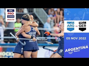 FIH Hockey Pro League 2022-23: Argentina vs Germany (Women, Game 1) - Highlights